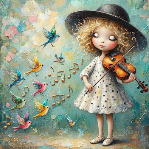samen muziek maken.…